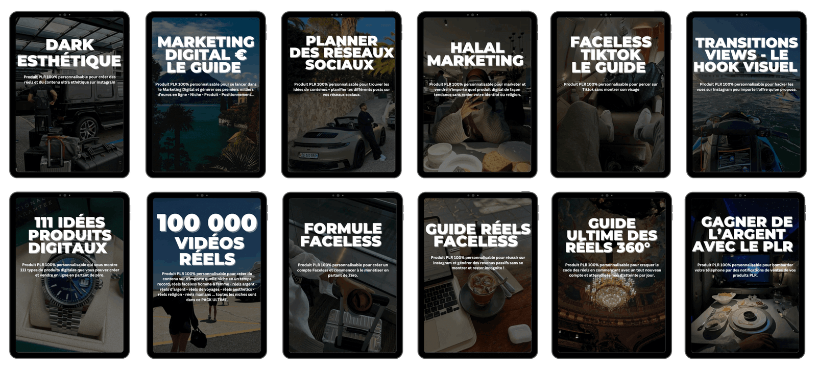 produits digitaux en PLRsDSA