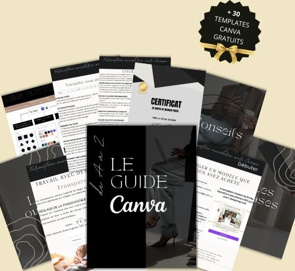 🎨 Guide Canva Débutante + 30 Templates Instagram [PLR inclus]