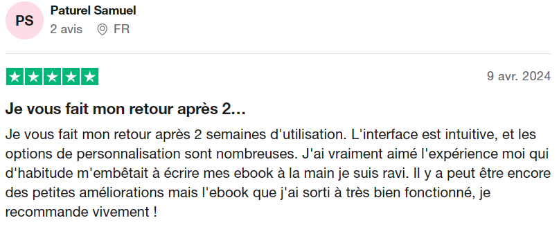 avis sonicbook