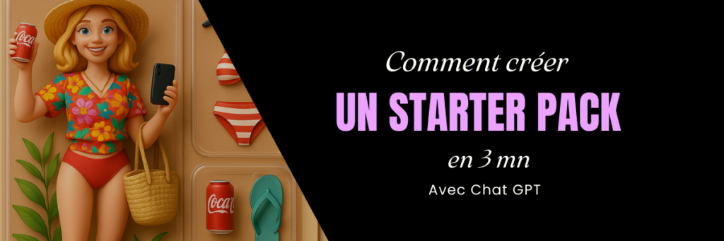 créer son starter Pack avec Chat GPT prompt