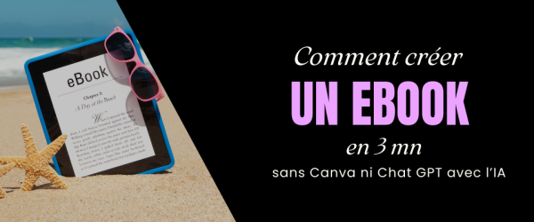 faire un ebook  sans écrire un mot en 3 minutes chrono !